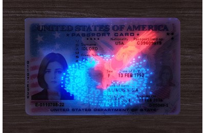 Fake Passport Card